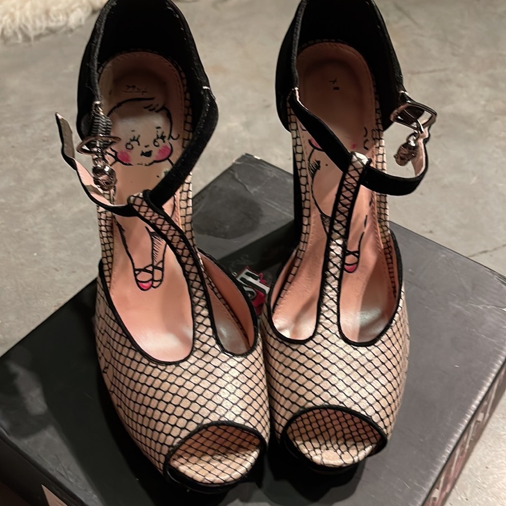 Iron Fist Kewpie Heels